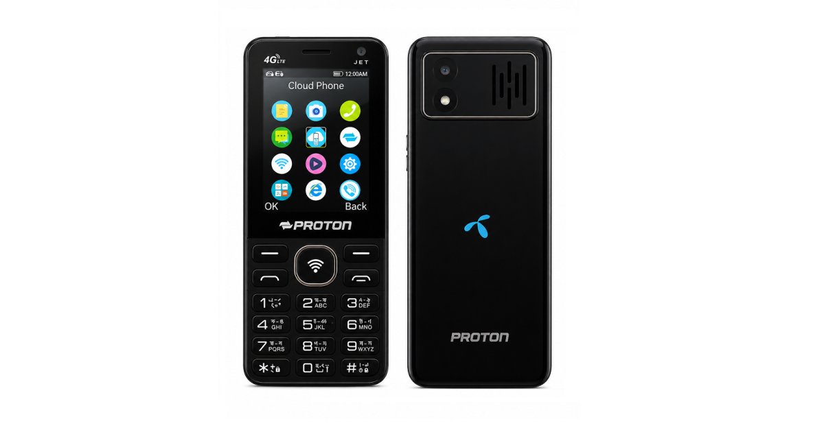 Proton Jet 4G Smart Button Phone