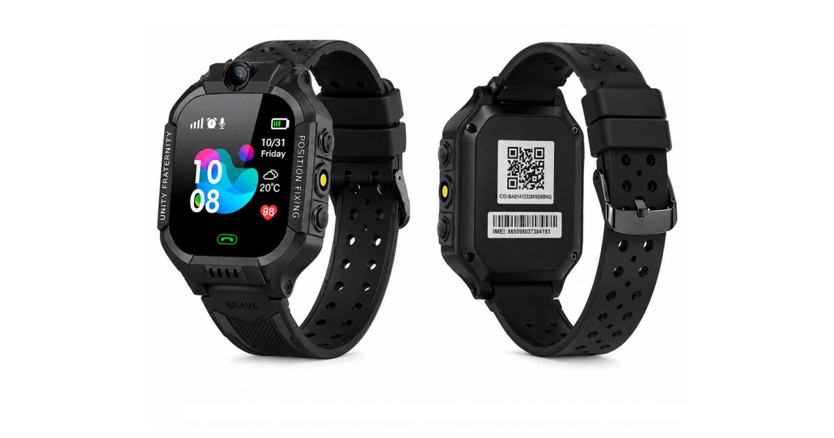 C002 Kids GPS Smartwatch Black Price in Bangladesh